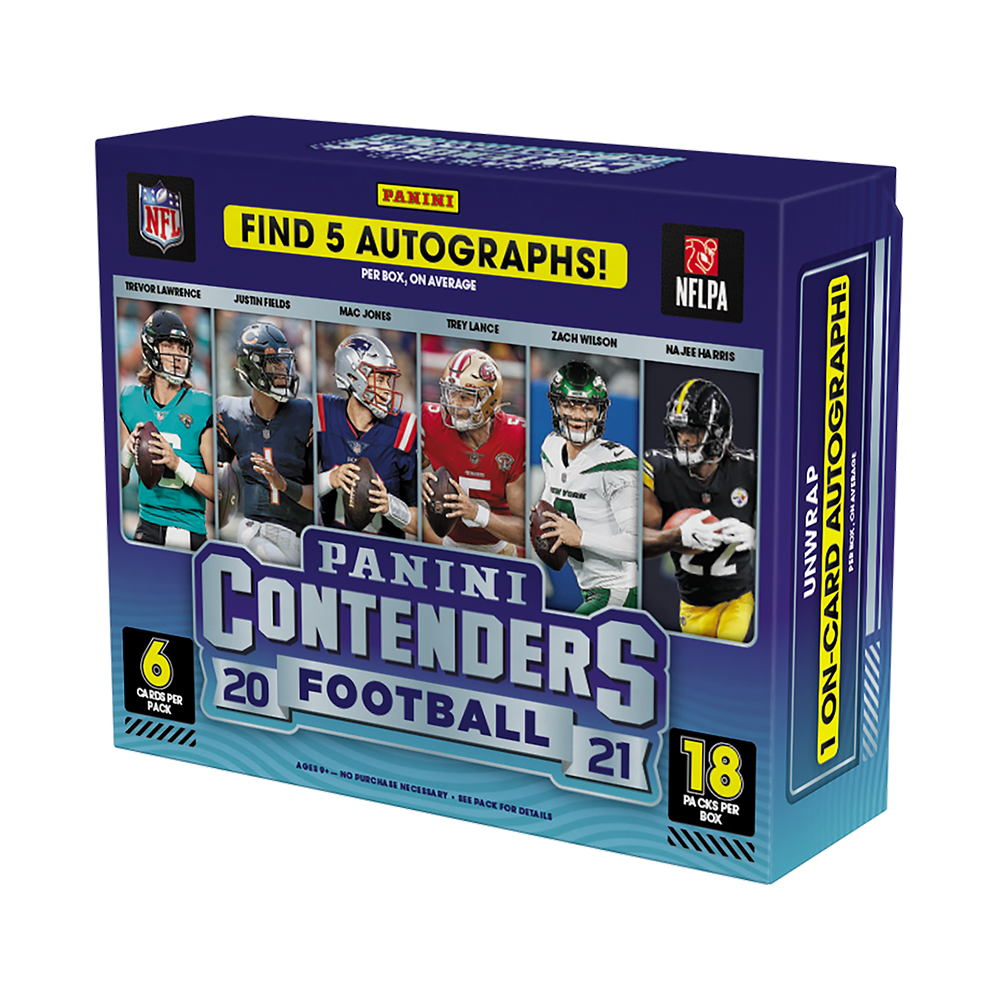 2021 Panini Contenders Football Hobby Box 1