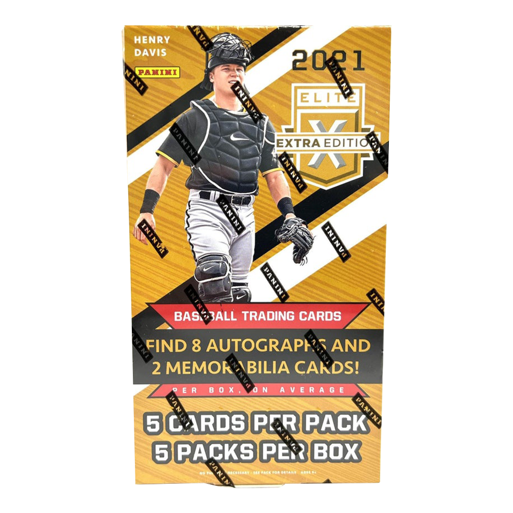 2021 Panini Elite Extra Edition Baseball Hobby Box 1