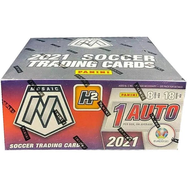 2021 Panini Soccer Mosaic Euro H2 Box 1