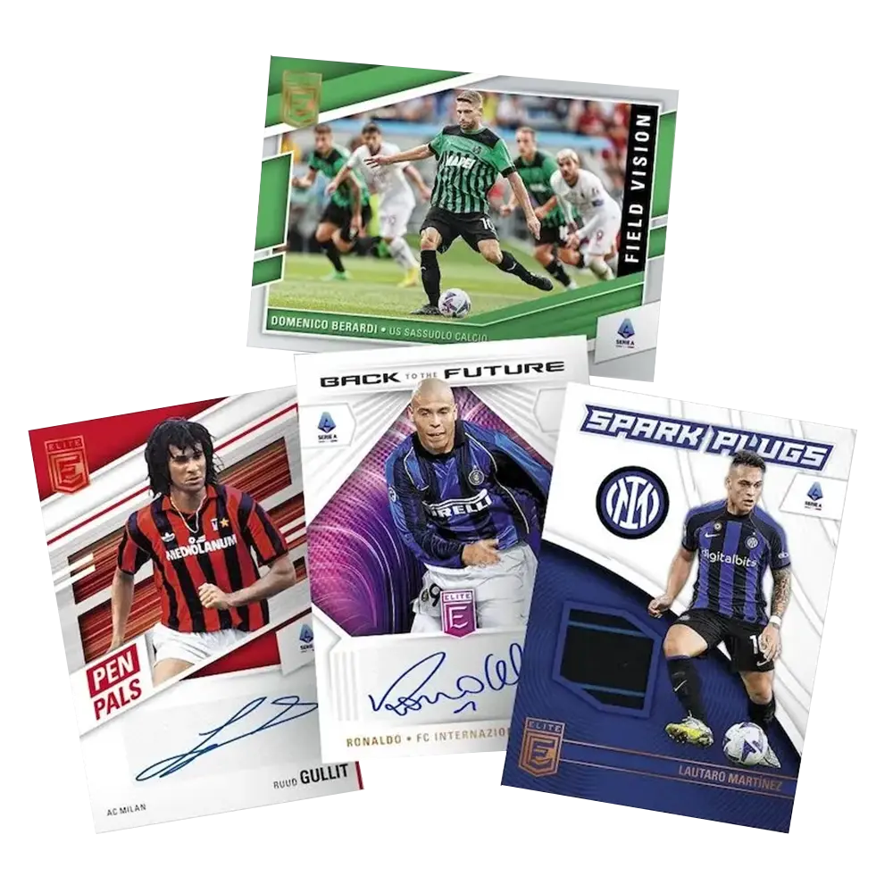 2022-23 Donruss Elite Serie A Soccer Fat Pack 