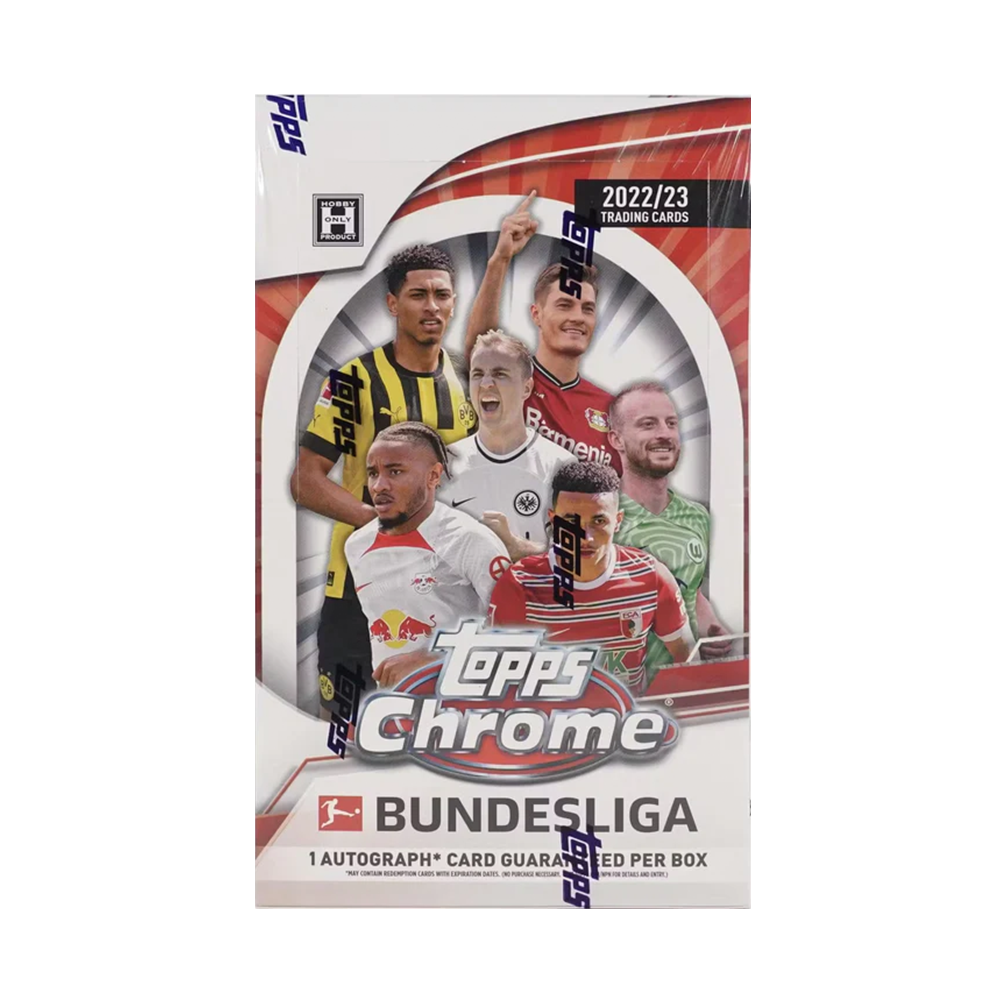 2022-23 Topps Chrome Bundesliga Soccer Hobby Box