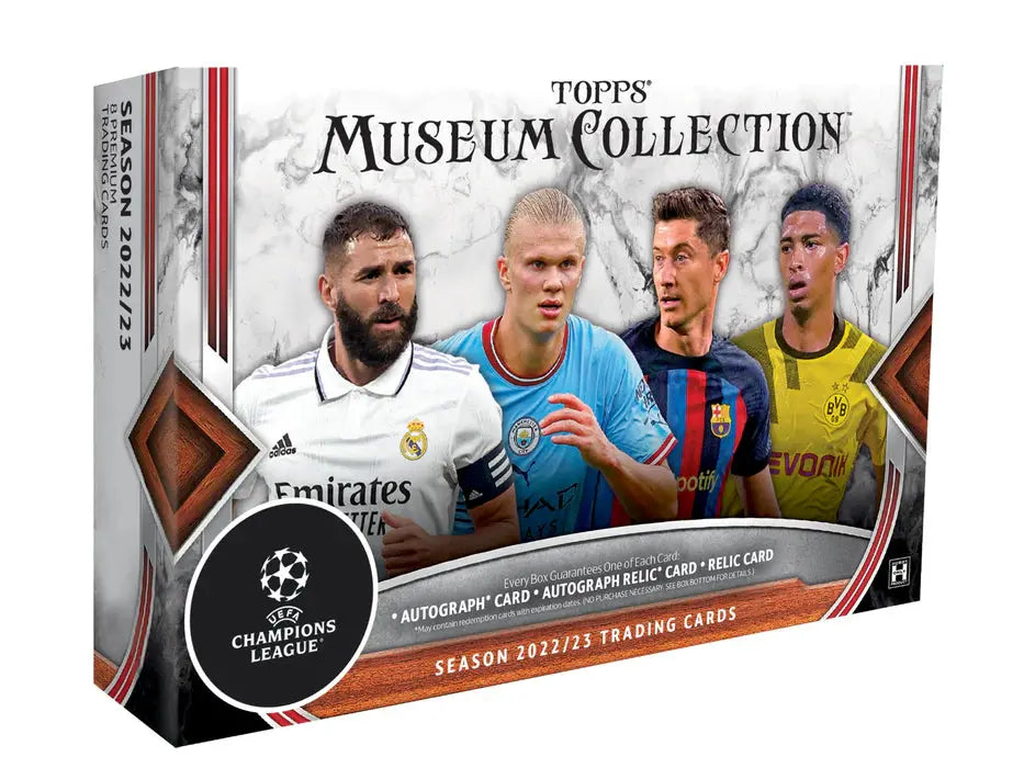 2022-23 Topps Uefa Champions League Museum Collection Soccer Hobby Box 