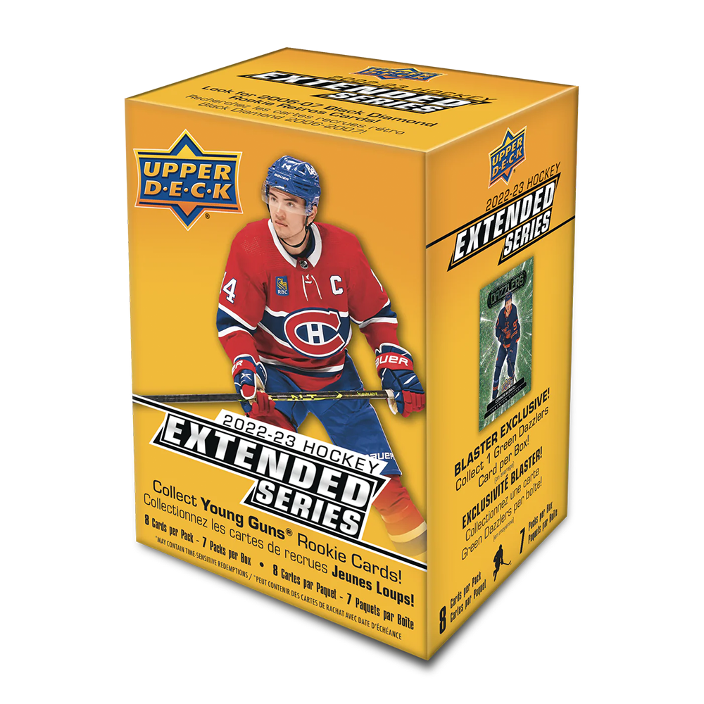 2022-23 Upper Deck Extended Series Hockey Blaster Box