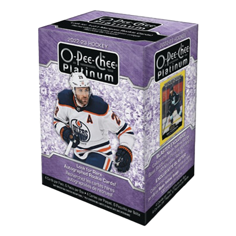 2022-23 Upper Deck O-Pee-Chee Platinum Hockey Blaster Box 1