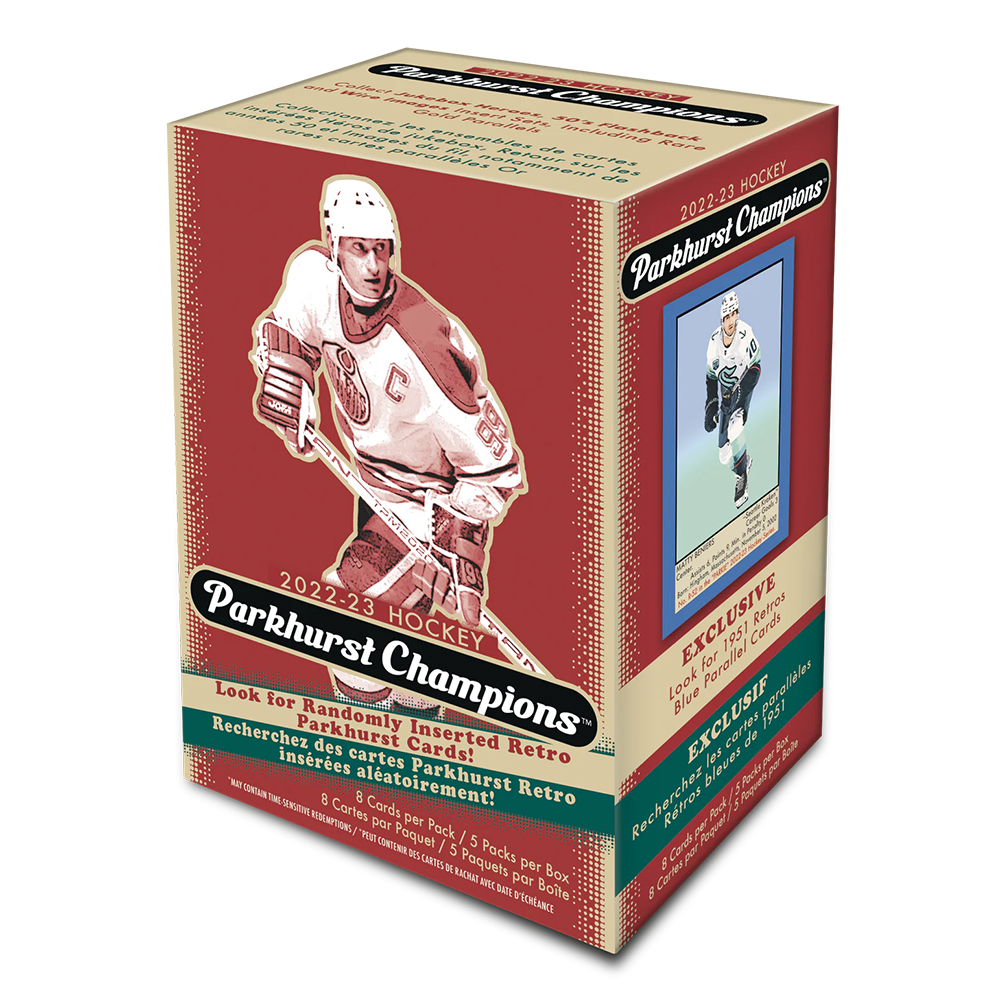 2022-23 Upper Deck Parkhurst Champions Hockey Blaster Box