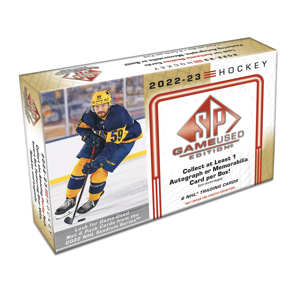 2022-23 Upper Deck SP Game Used Hockey Hobby Box