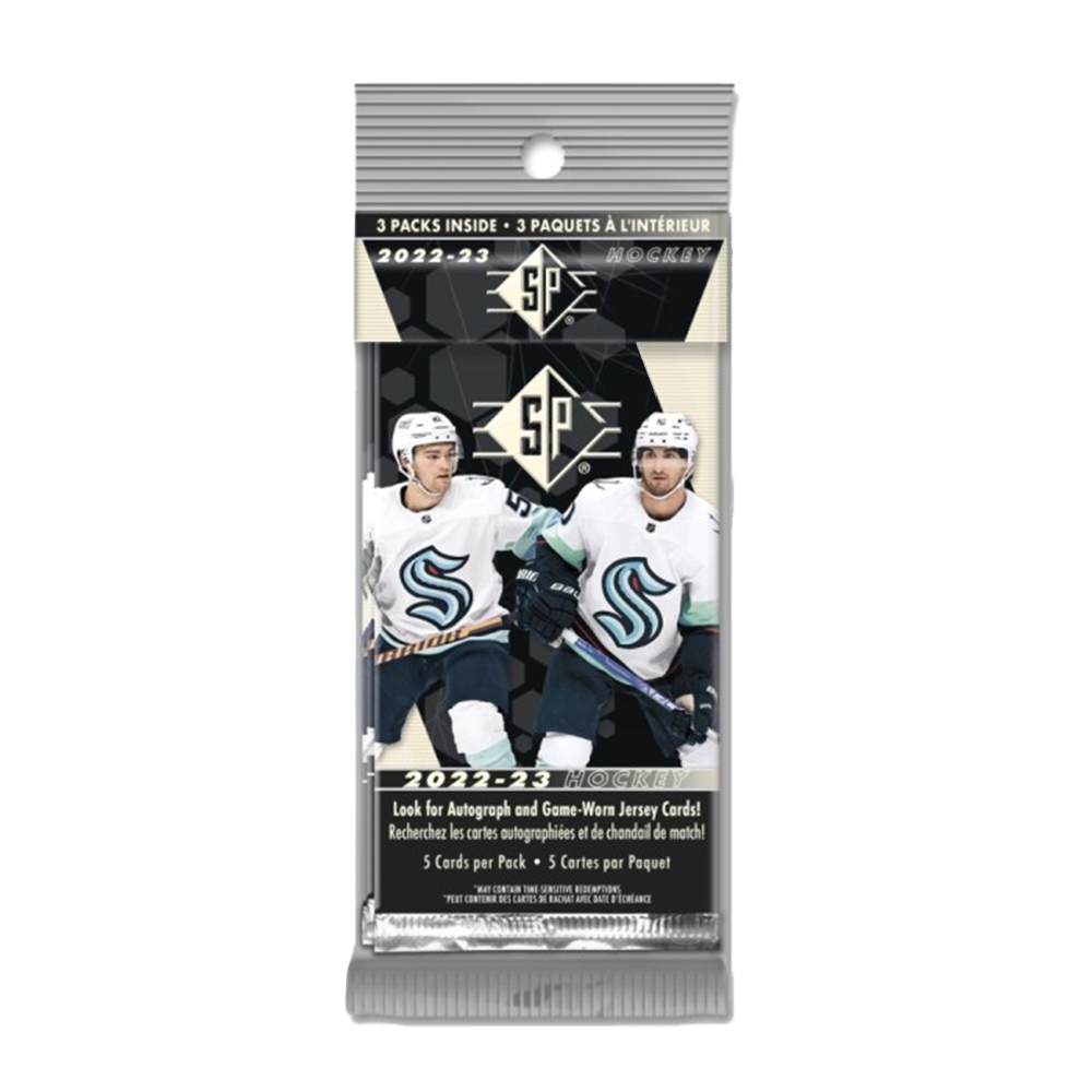 2022-23 Upper Deck SP Hockey Hanger Pack