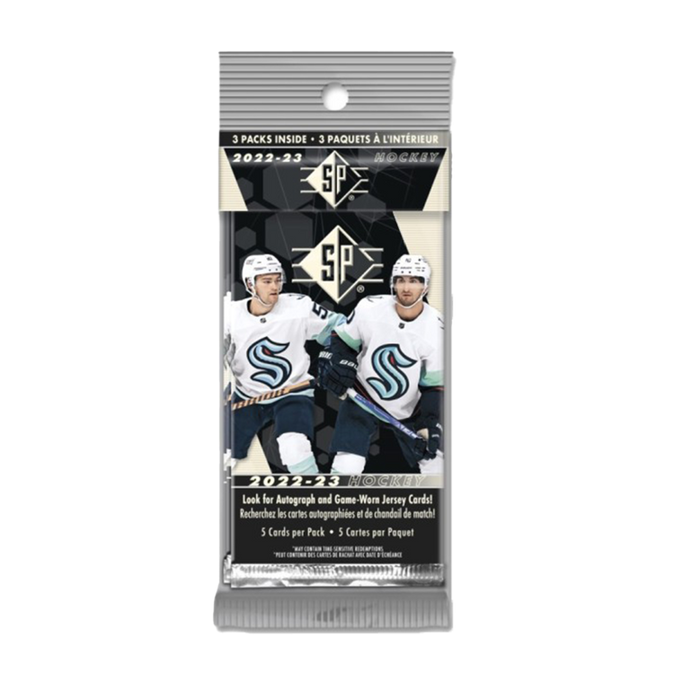 2022-23 Upper Deck Sp Hockey Hanger Pack 1