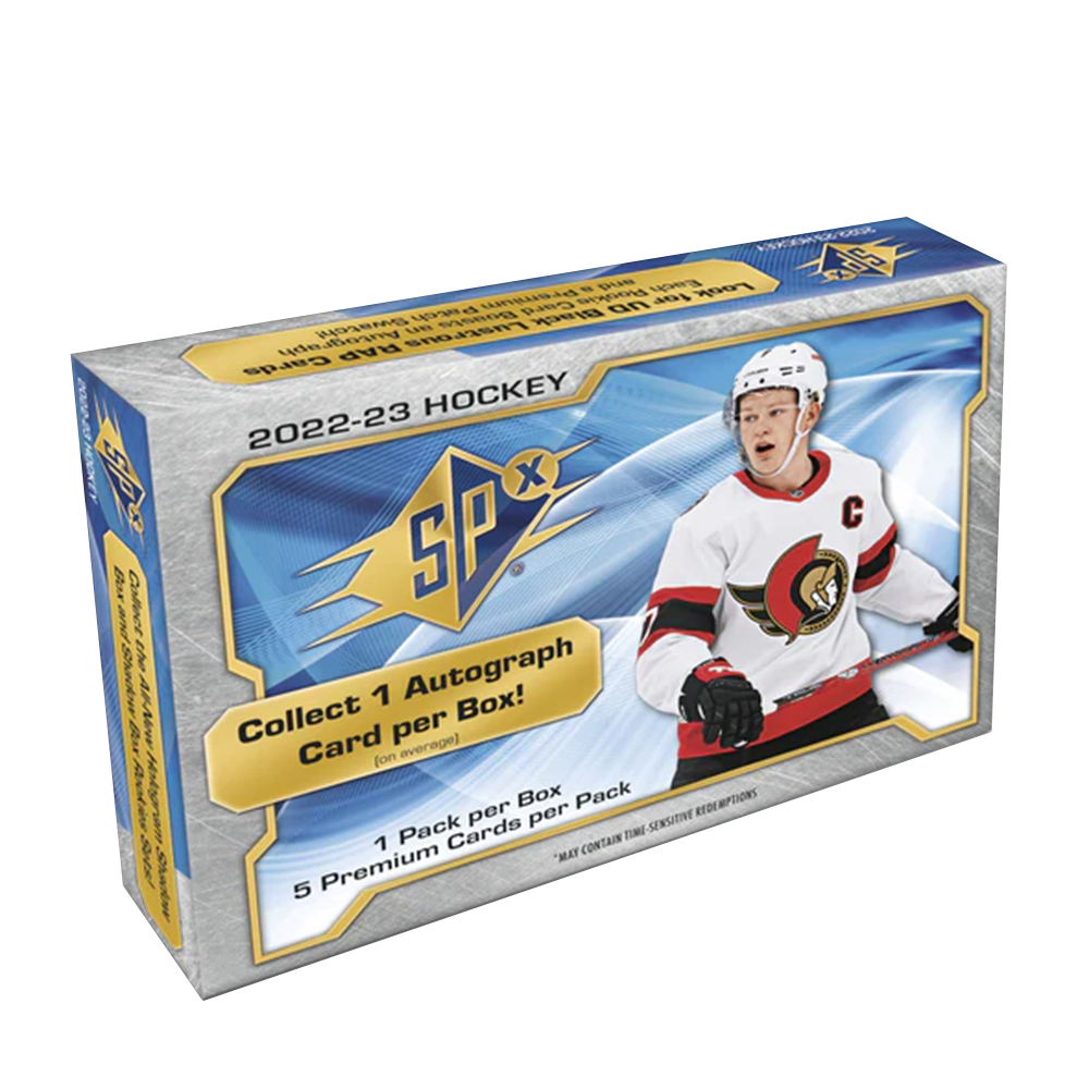 2022-23 Upper Deck SPX Hockey Hobby Box