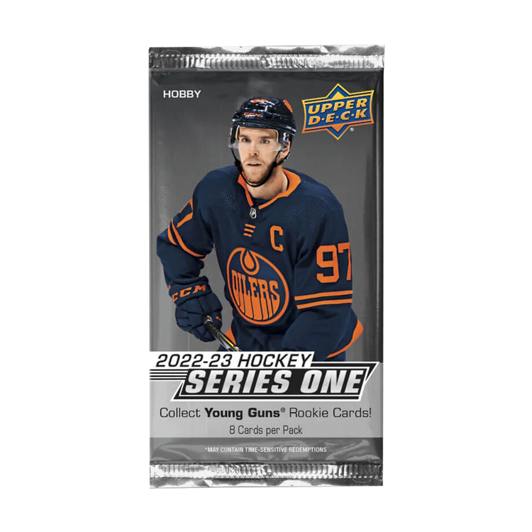 2022-23 Upper Deck Series 1 Hockey Hobby Box Pack (Single Pack Sales) 1