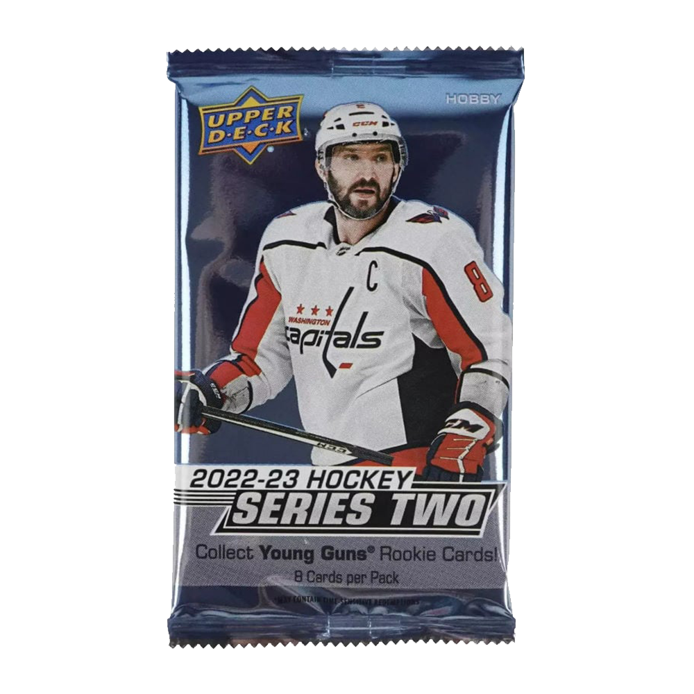 2022-23 Upper Deck Series 2 Hockey Hobby Pack (Single Pack Sales) 1