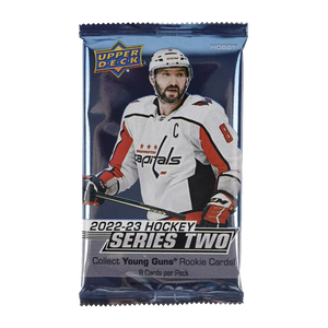 2022-23 Upper Deck Series 2 Hockey Hobby Pack (Single Pack Sales) 1