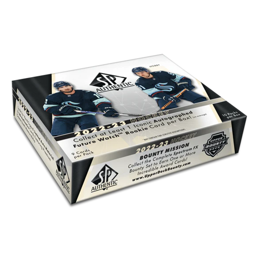 2022-23 Upper Deck Sp Authentic Hockey Hobby Box 1