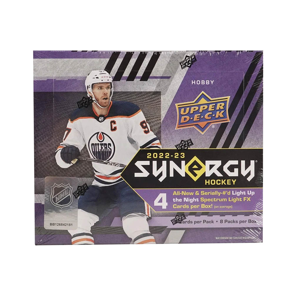 2022-23 Upper Deck Synergy Hockey Hobby Box 1