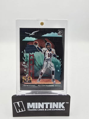 2022 Panini Donruss Optic Football Peyton Manning Black Pandora Downtown! 01/25 