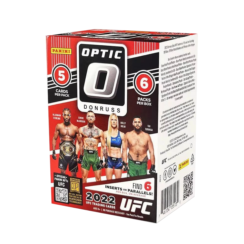 2022 Panini Donruss Optic Ufc Blaster Box 1