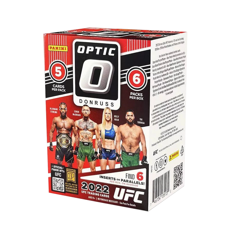 2022 Panini Donruss Optic Ufc Blaster Box 1