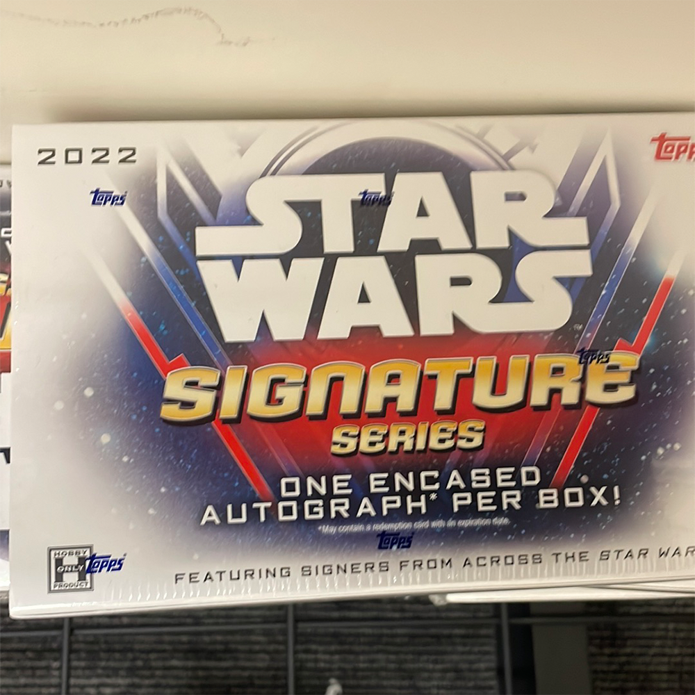 2022 Topps Star Wars Signature Series Hobby Box 1