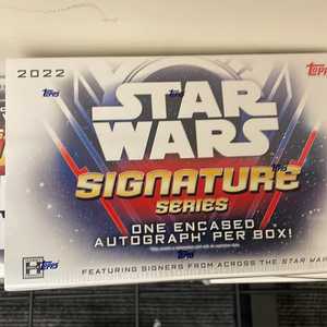 2022 Topps Star Wars Signature Series Hobby Box 1