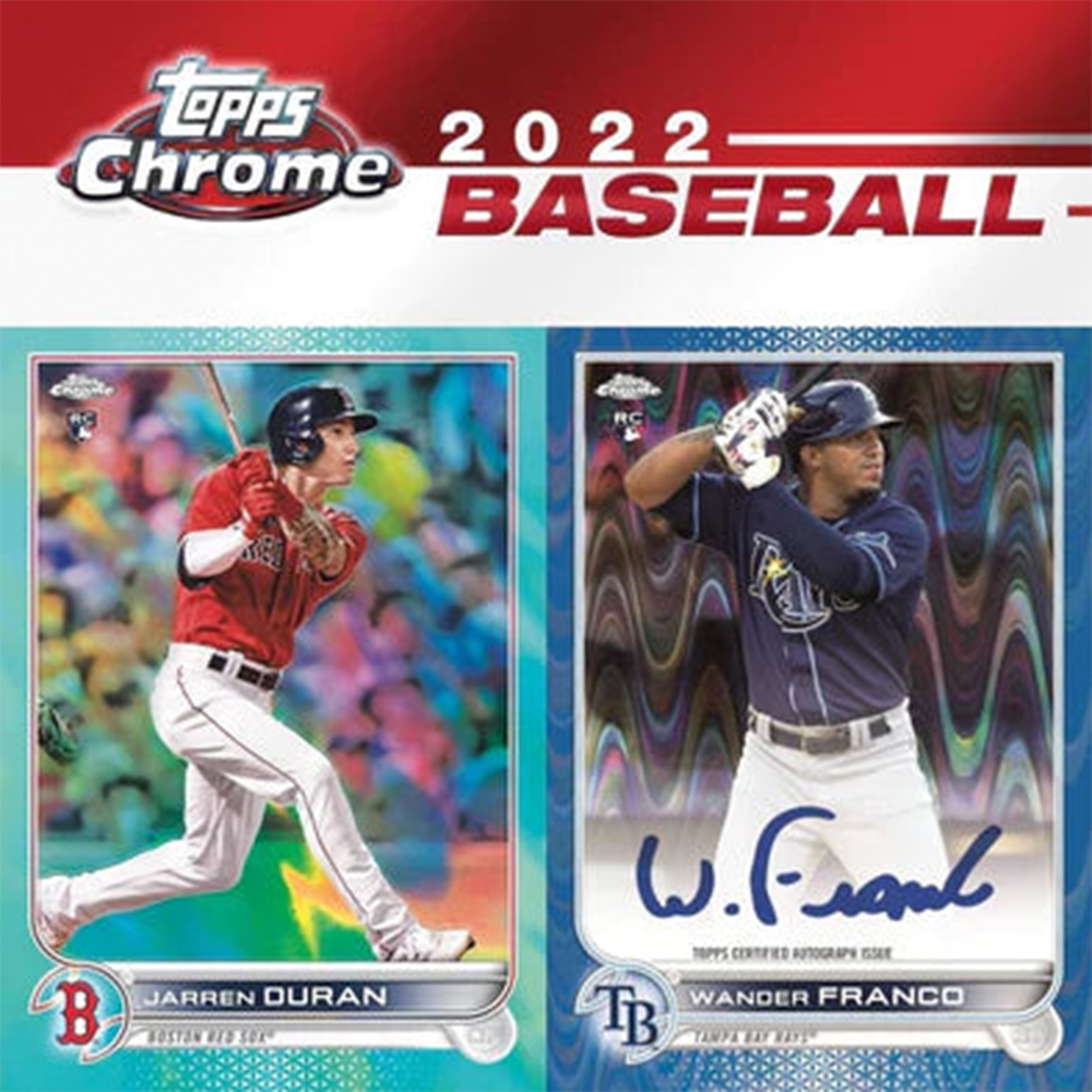 2022 Topps Chrome Baseball Jumbo Hobby Box 1