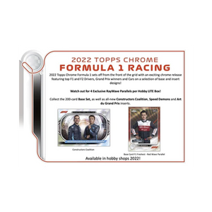 2022 Topps Chrome Formula 1 One Lite Box 1