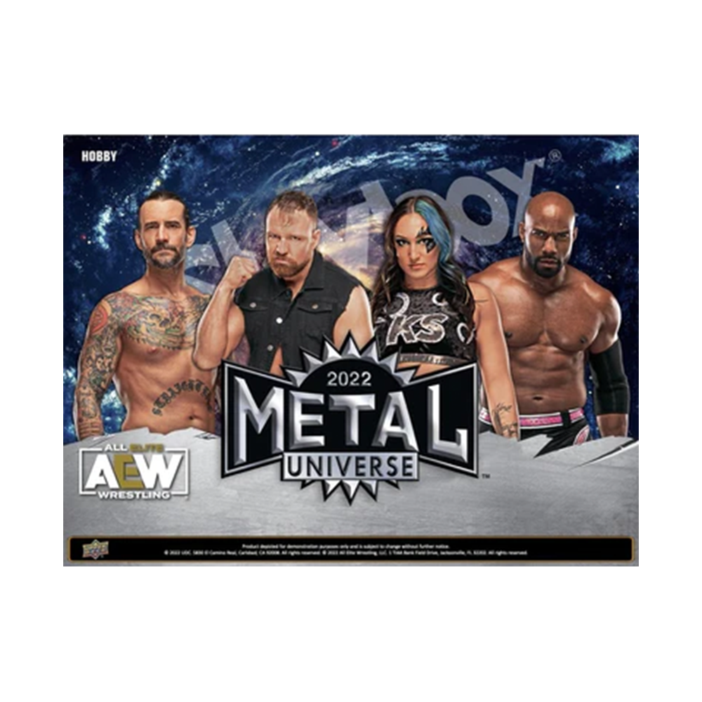 2022 Upper Deck Aew Skybox Metal Universe Hobby Box 1