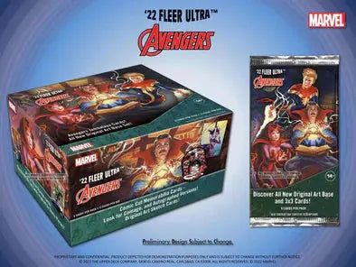 2022 Upper Deck Fleer Ultra Marvel Avengers Hobby Box 