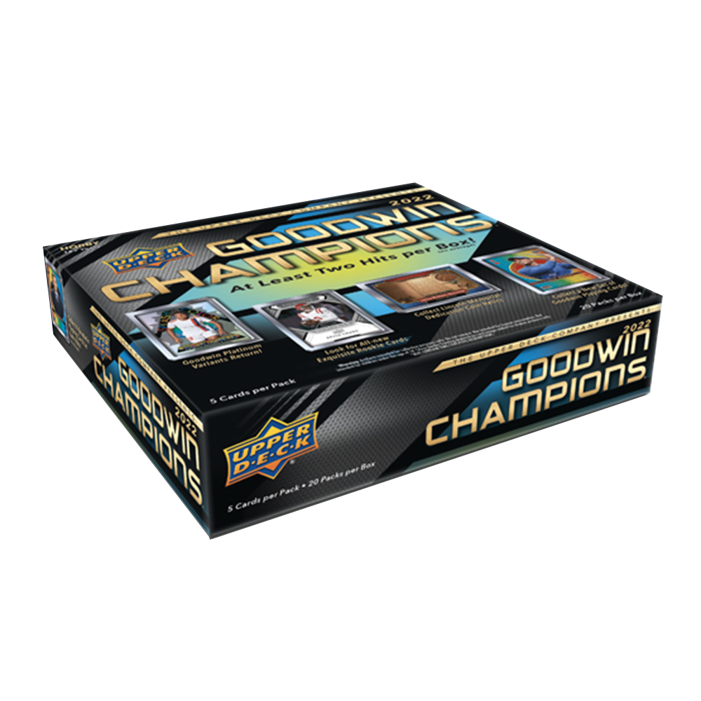 2022 Upper Deck Goodwin Champions Hobby Box