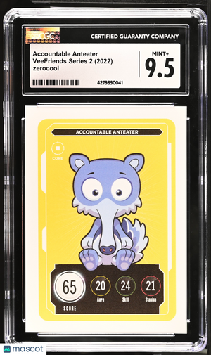 2022 Veefriends Series 2 Accountable Anteater English Cgc 9.5 Vee Friends 1