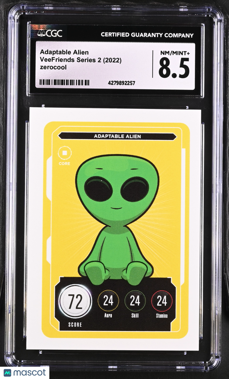 2022 Veefriends Series 2 Adaptable Alien English Cgc 8.5 1