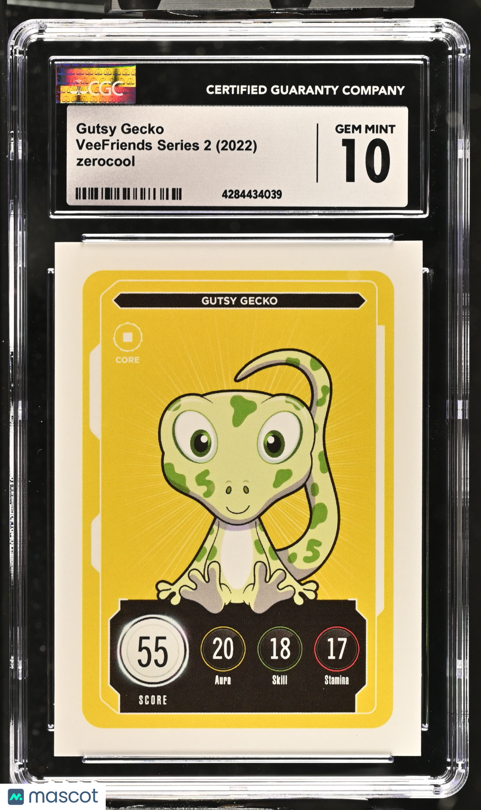 2022 Veefriends Series 2 Gutsy Gecko English Cgc 10 Vee Friends 1