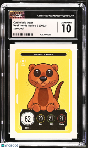 2022 Veefriends Series 2 Optimistic Otter English Cgc 10 Vee Friends 1