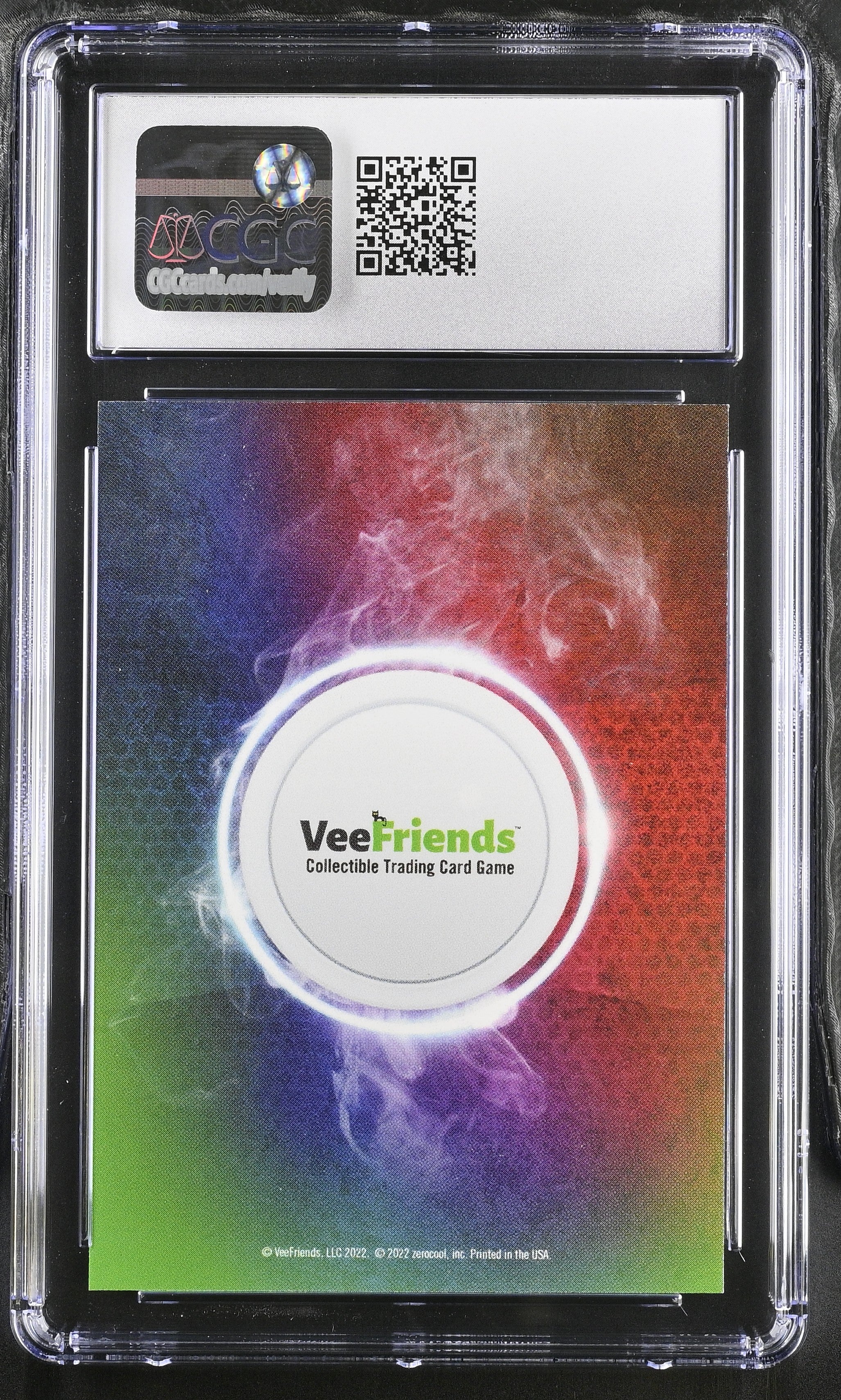 2022 Veefriends Series 2 Reflective Rhinoceros Cgc 9 5 2