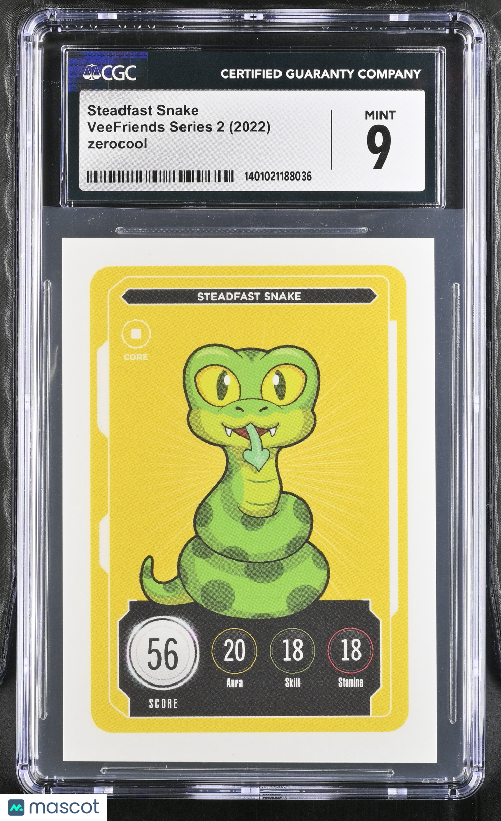 2022 Veefriends Series 2 Steadfast Snake English Cgc 9 Vee Friends 1