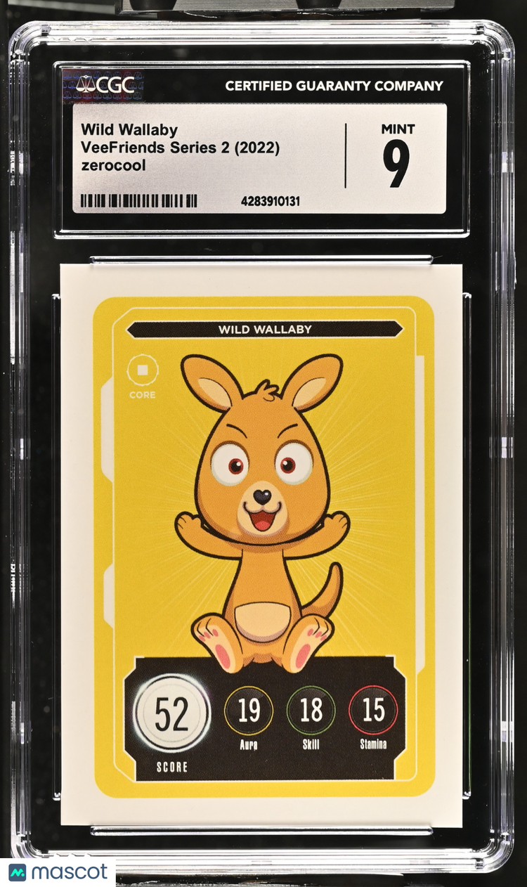 2022 Veefriends Series 2 Wild Wallaby English Cgc 9 Vee Friends 1