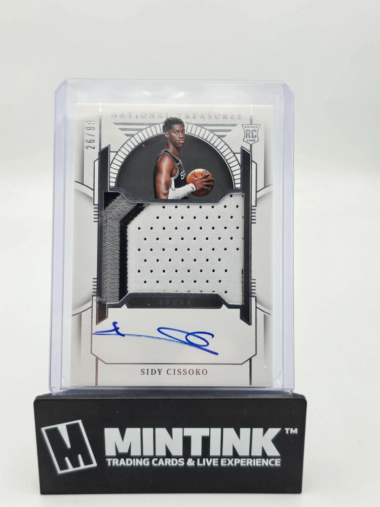 2023-24 National Treasures Basketball Sidy Cissoko RC Rookie Patch Auto /99 