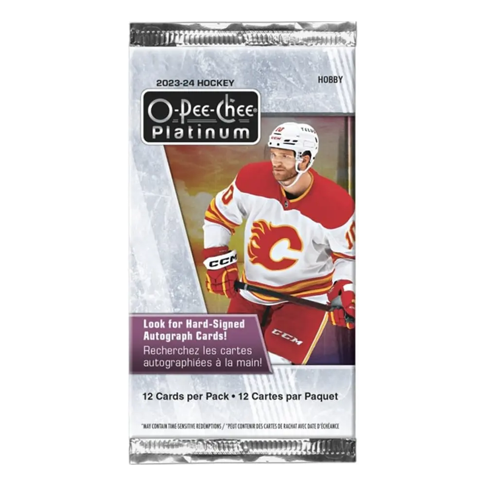 2023-24 O-Pee-Chee Platinum Hockey Hobby Pack (Single Pack Sales) 