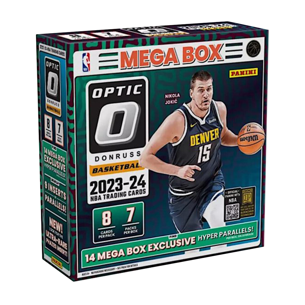 2023-24 Panini Donruss Optic Basketball Trading Cards Mega Box