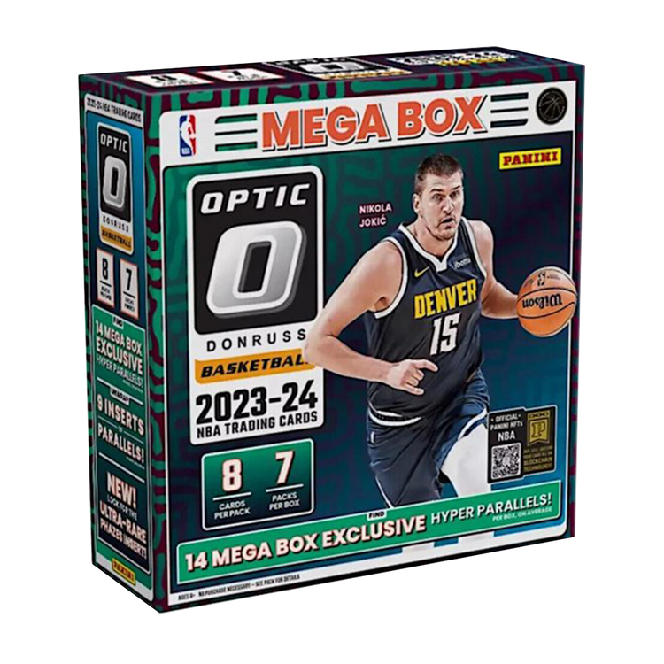 2023-24 Panini Donruss Optic Basketball Trading Cards Mega Box 1