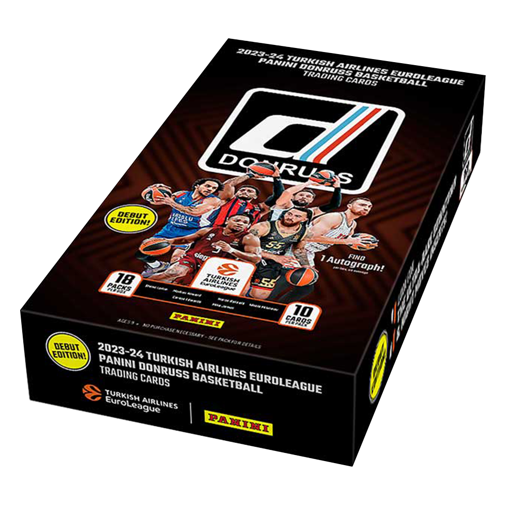 2023-24 Panini Donruss Turkish Airlines EuroLeague Basketball Hobby Box