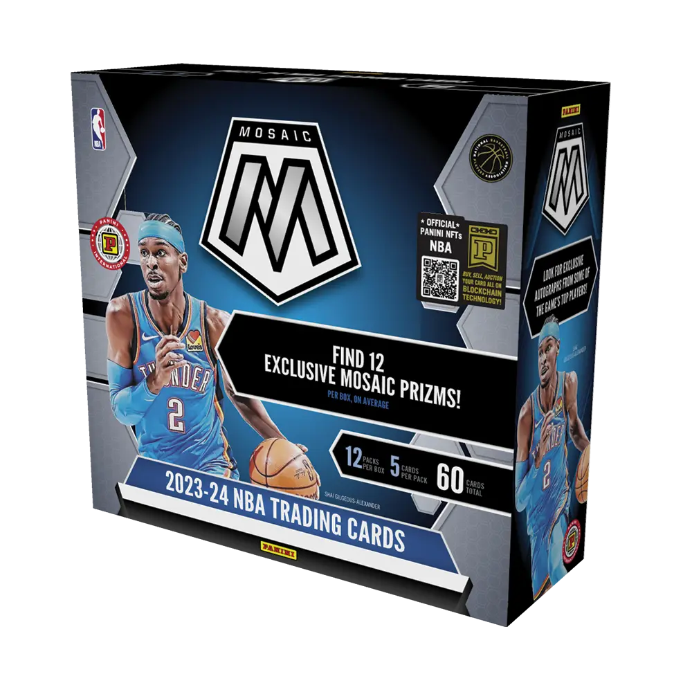 2023-24 Panini Mosaic Basketball Hobby International Box 