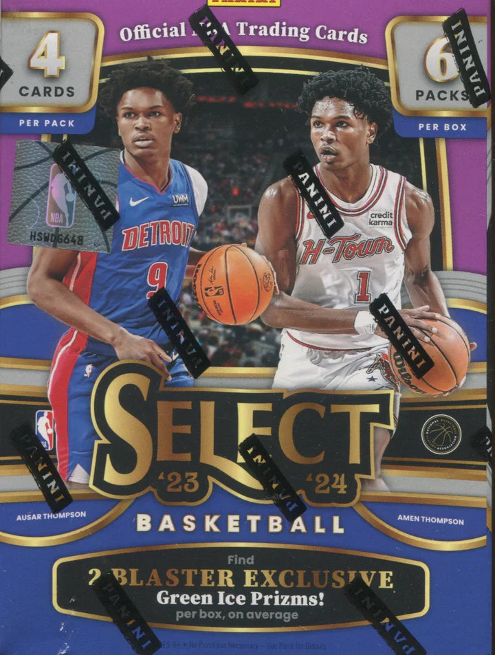 2023-24 Panini Select Basketball Hobby Blaster Box (Green Ice Prizm) 