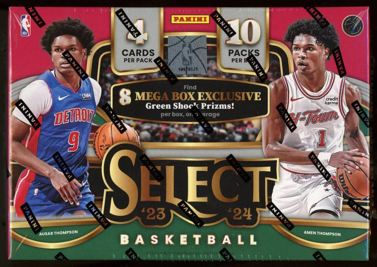 2023-24 Panini Select Basketball Mega Box Hobby Exclusive (Green Shock) 1