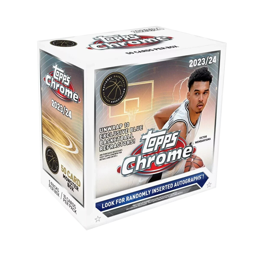 2023-24 Topps Chrome Basketball Monster Box 1