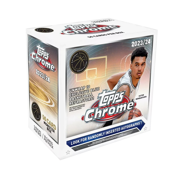 2023-24 Topps Chrome Basketball Monster Box 1