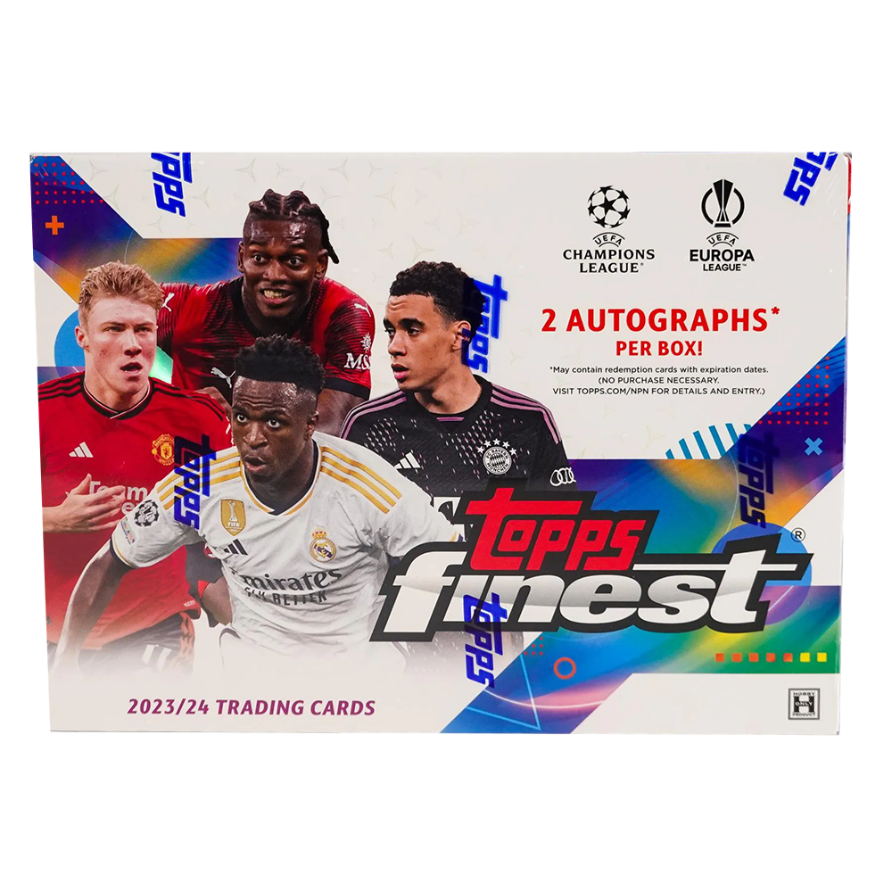 2023-24 Topps Uefa Club Competitions Finest Soccer Hobby Box 1