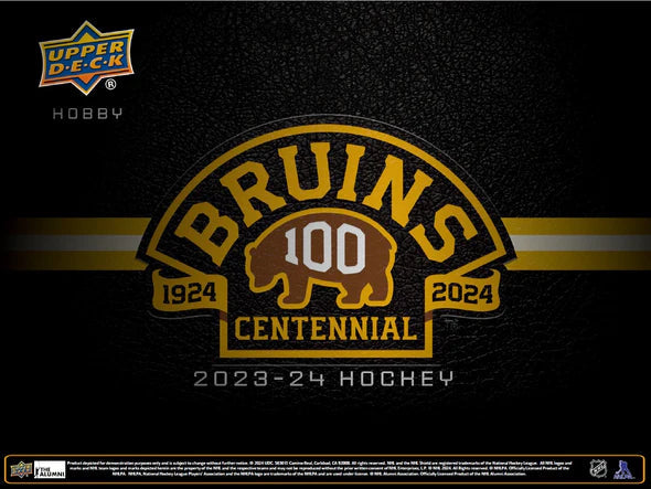 2023-24 Upper Deck Boston Bruins Centennial Hobby Box (Pre-Order) 1