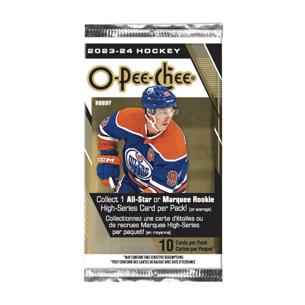 2023-24 Upper Deck O-Pee-Chee Hockey Hobby Pack (Single Pack Sales) 1