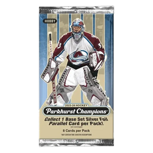 2023-24 Upper Deck Parkhurst Champions Hockey Hobby Pack (Single Pack Sales) 