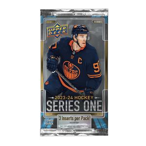 2023-24 Upper Deck Series 1 Hockey Hobby Pack (Single Pack Sales) 1